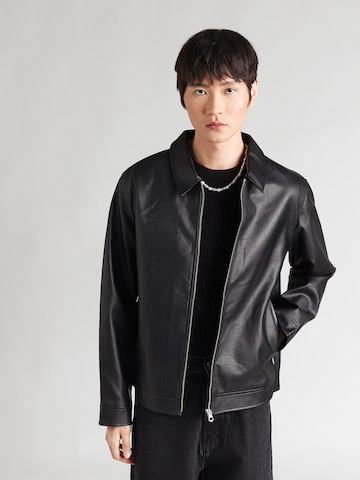 Veste mi-saison 'JWHAUSTIN' JACK & JONES en noir : devant