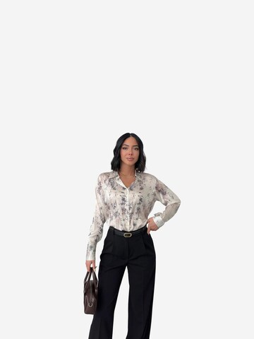 My fashion - Blusa em branco: frente