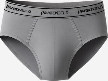 PANTONECLO Slip 'Pantoneclo Men’s Boxer Brief Underwear' in Grau: Vorderseite