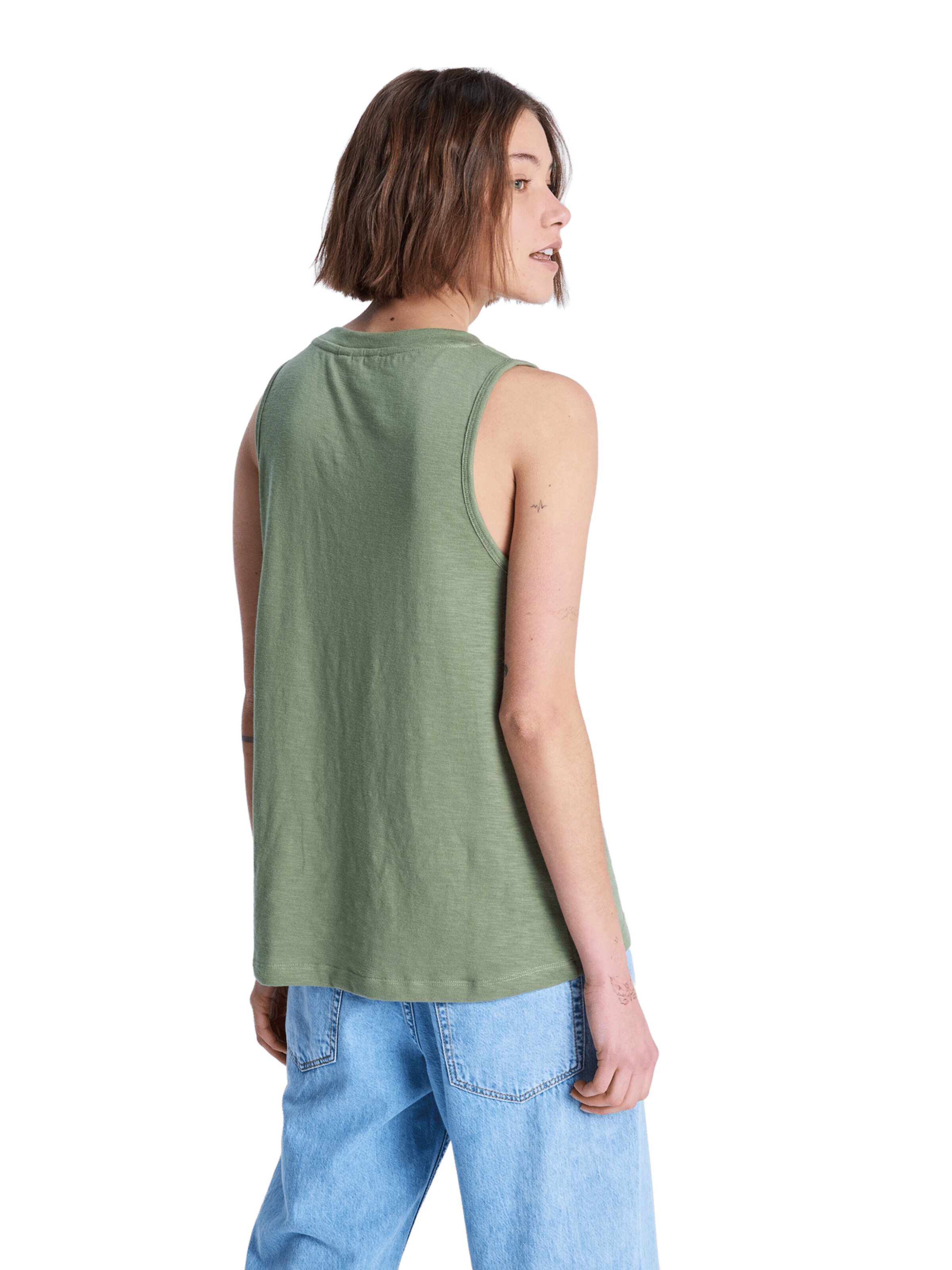 ROXY Top 'Better Days' in Green