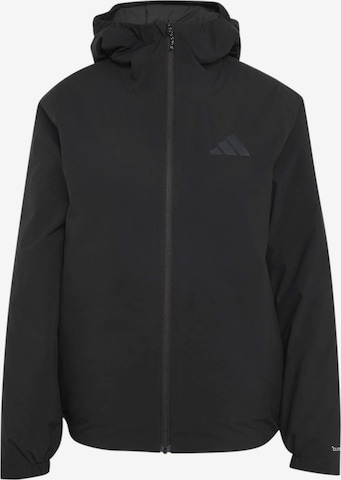 ADIDAS TERREXOutdoor jakna 'ESS' - crna boja: prednji dio