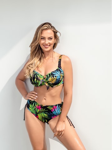 Lady Etna Minimizer Bikiny – černá: přední strana