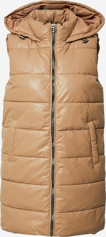 Gilet 'ANJA' di ONLY in beige: frontale
