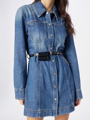 Miss Sixty Shirt Dress in Blue