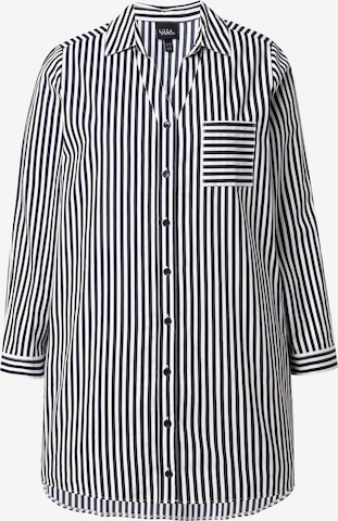 Ulla Popken Blouse in Blue: front