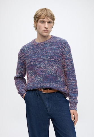 SCOTCH & SODA Свитер 'Hairy' в Синий