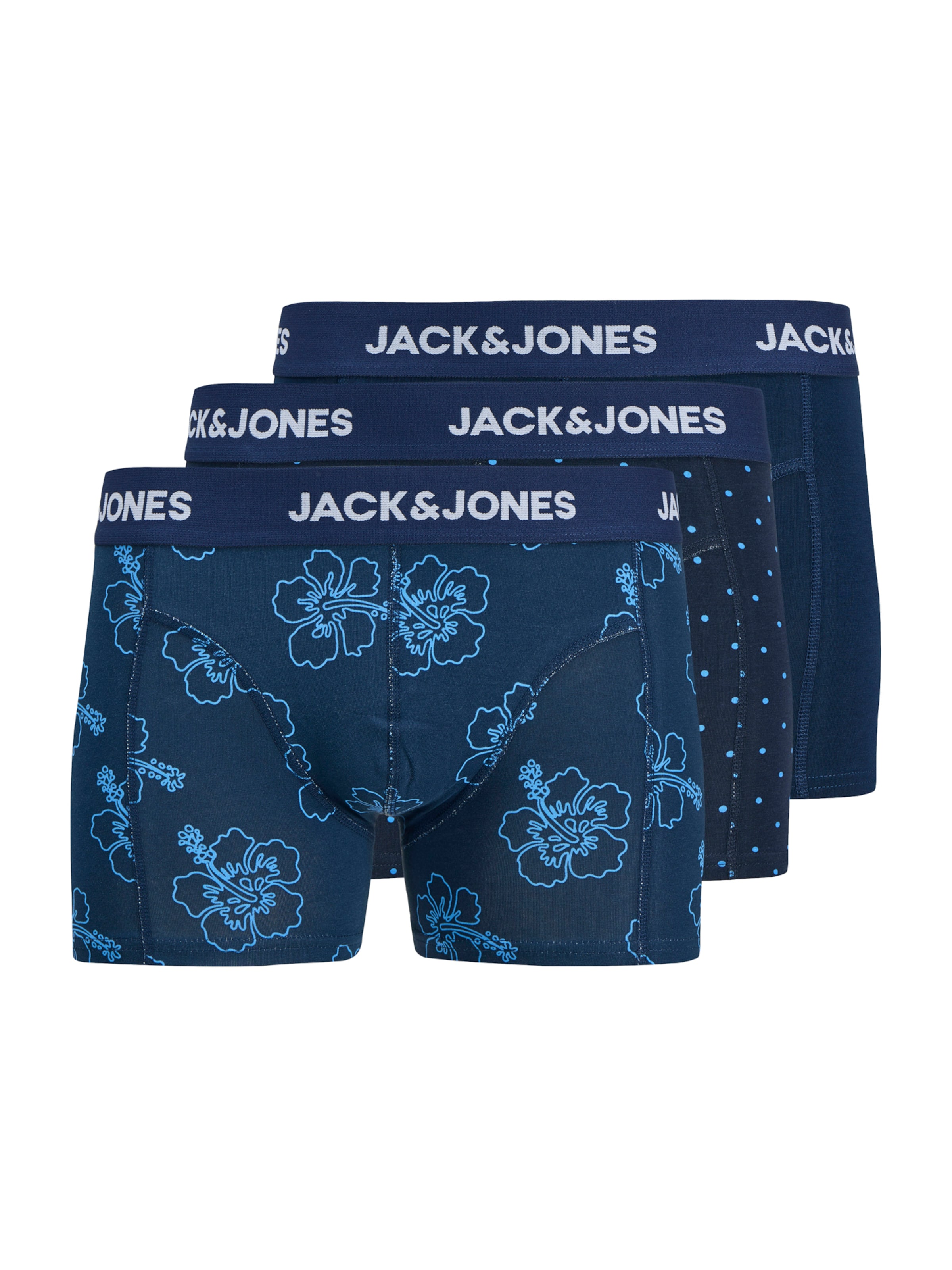 zils JACK & JONES Bokseršorti 'JACANTHONY': no priekšpuses