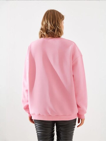 Sweat-shirt Bianco Lucci en rose
