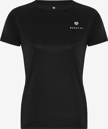 MOROTAI Performance Shirt 'Naka' in Black: front