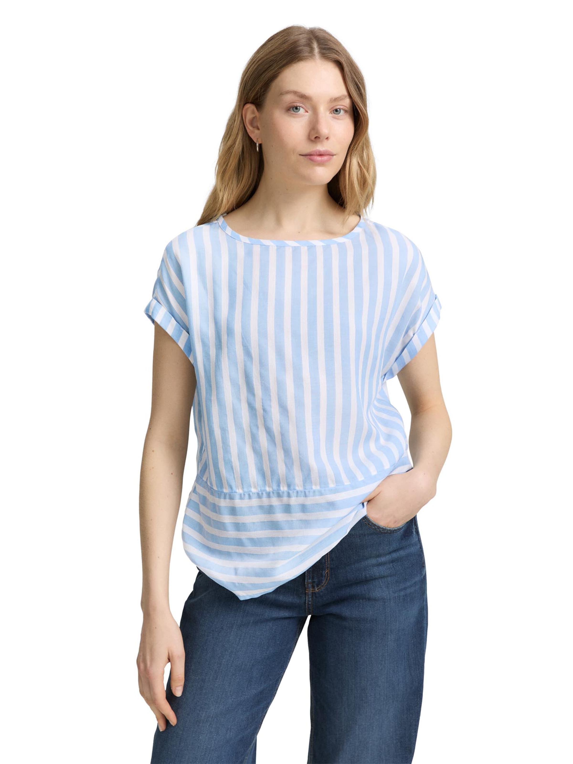 TOM TAILOR Блузка в Белый: спереди