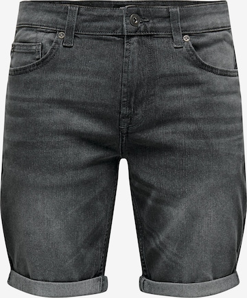 Only & Sons - regular Vaquero 'Ply' en gris: frente