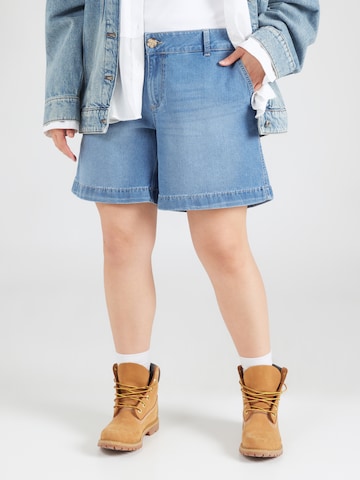 Vero Moda Curve Обычный Джинсы 'VMCBERIT' в Синий: спереди