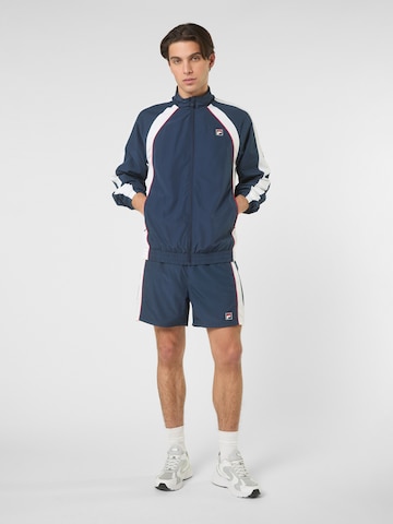 FILA - Sudadera con cremallera 'PISTOIA relaxed  blocked woven track jacket' en azul
