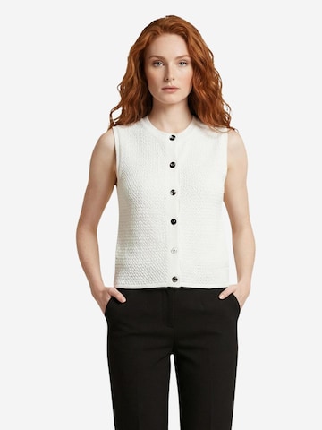 Gilet in maglia 'Jdymartha' di Jaqueline de Yong in bianco: frontale
