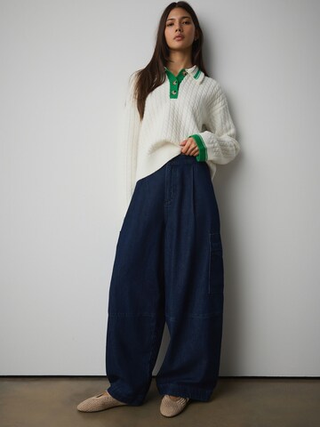 Baggy Jeans cargo di Next in blu