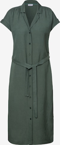 CECIL Shirt Dress in Green: front