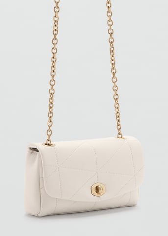Borsa a tracolla 'KIRA' di MANGO in bianco