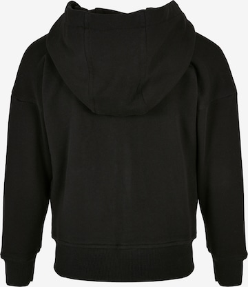 Urban Classics Zip-Up Hoodie in Black