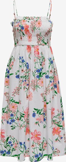 JDY Robe 'BEA' en bleu ciel / vert gazon / pitaya / rose ancienne / blanc, Vue avec produit