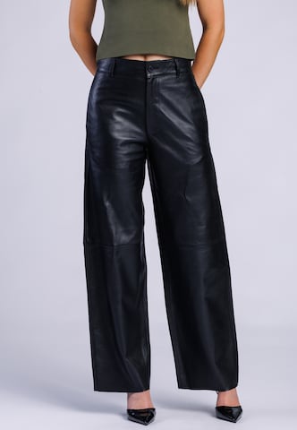 Wide Leg Pantalon 'Lindsey' FREAKY NATION en noir : devant