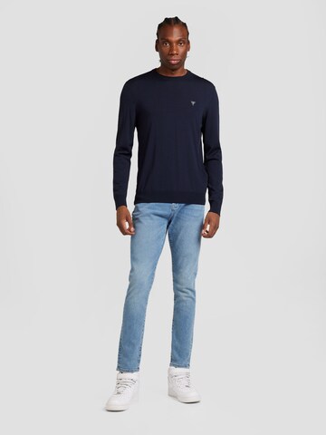 GUESS Sweater 'Dane' in Blue