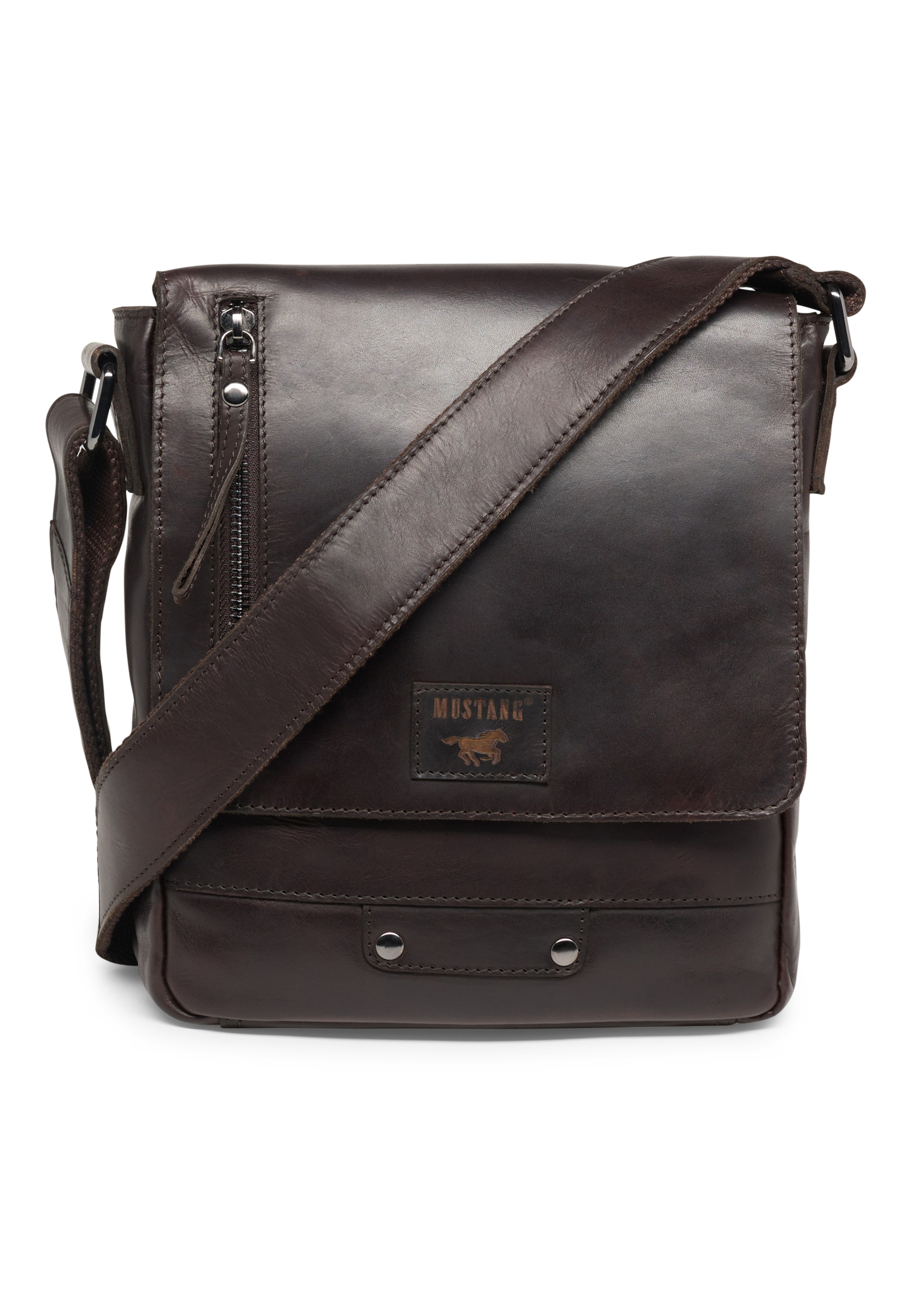 MUSTANG Umhängetasche in dunkelbraun, Produktansicht