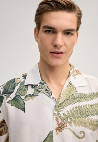 JOOP! Comfort fit Button Up Shirt 'Kawai' in White