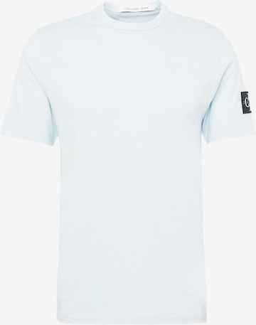 T-Shirt Calvin Klein Jeans en bleu : devant