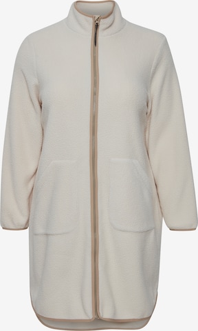 Fransa Between-Season Jacket 'MILA' in Beige: front