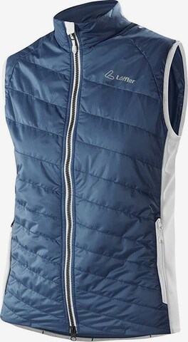 Löffler Sports Vest in Blue: front