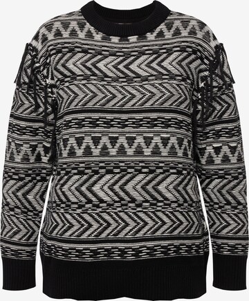 Ulla Popken Sweater in Black: front