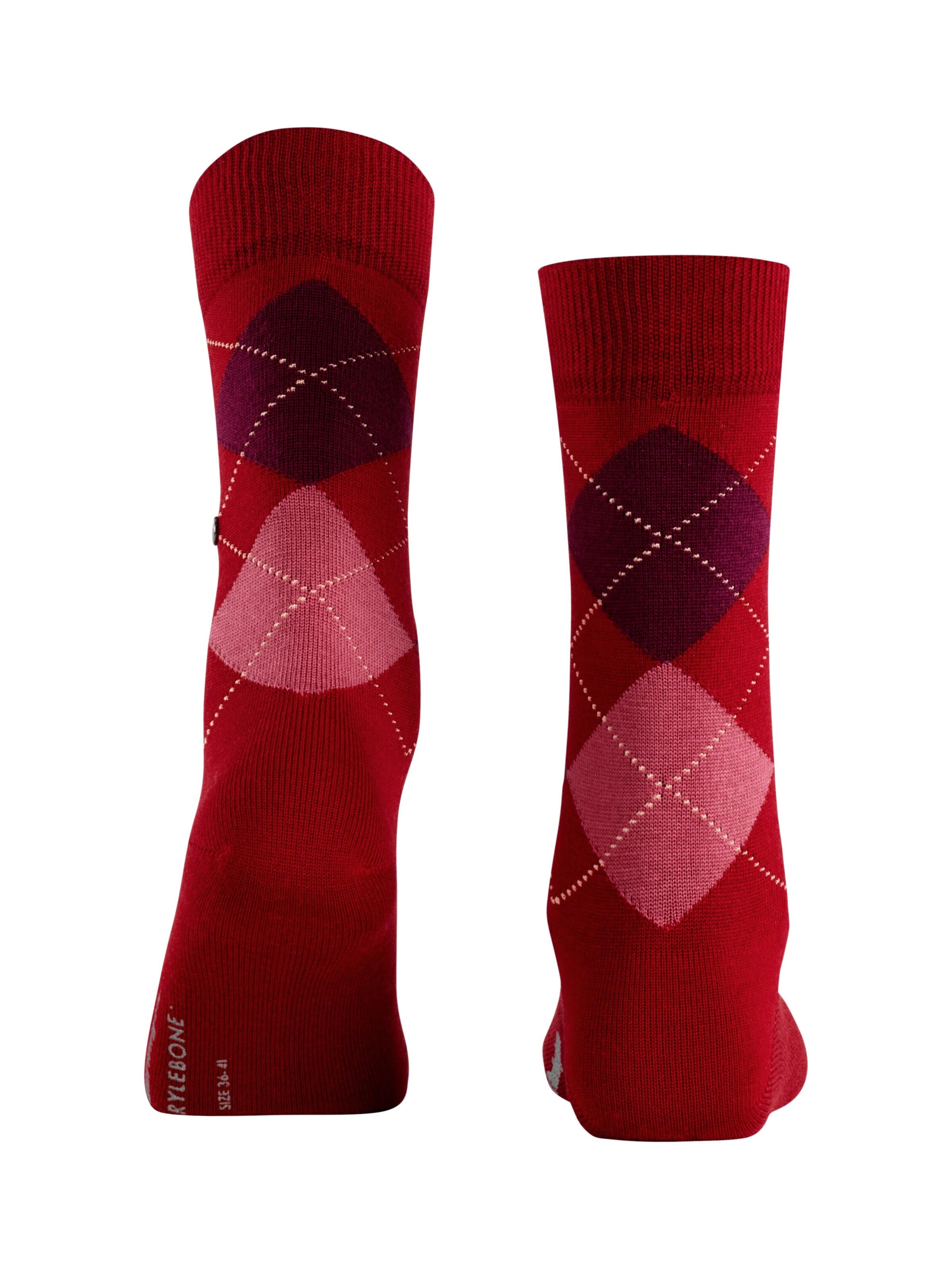BURLINGTON Socks 'Marylebone' in Red