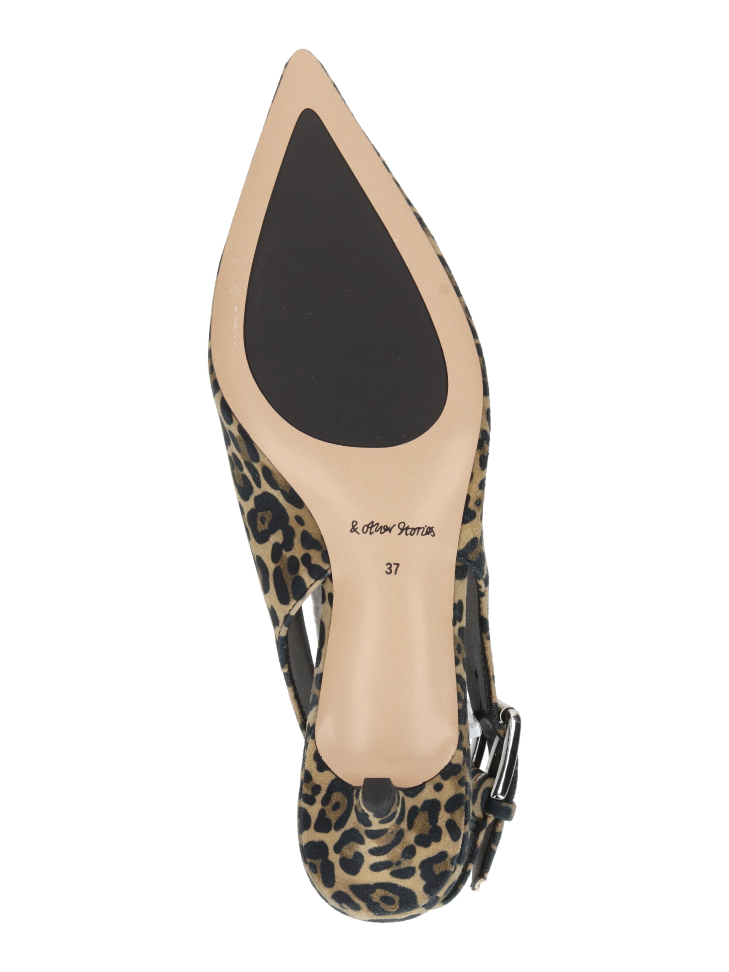 & Other Stories - Sapatos abertos atrás em bege