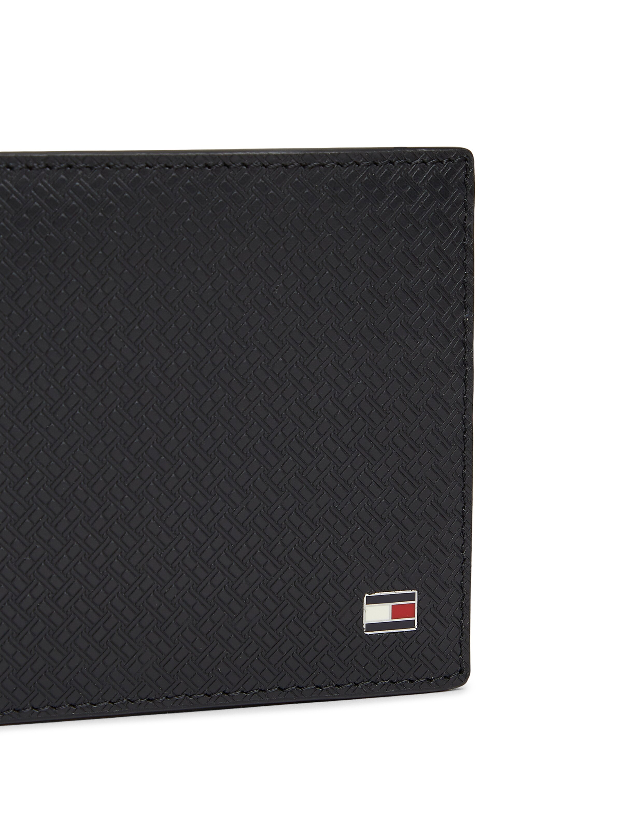 TOMMY HILFIGER Denarnica | črna barva