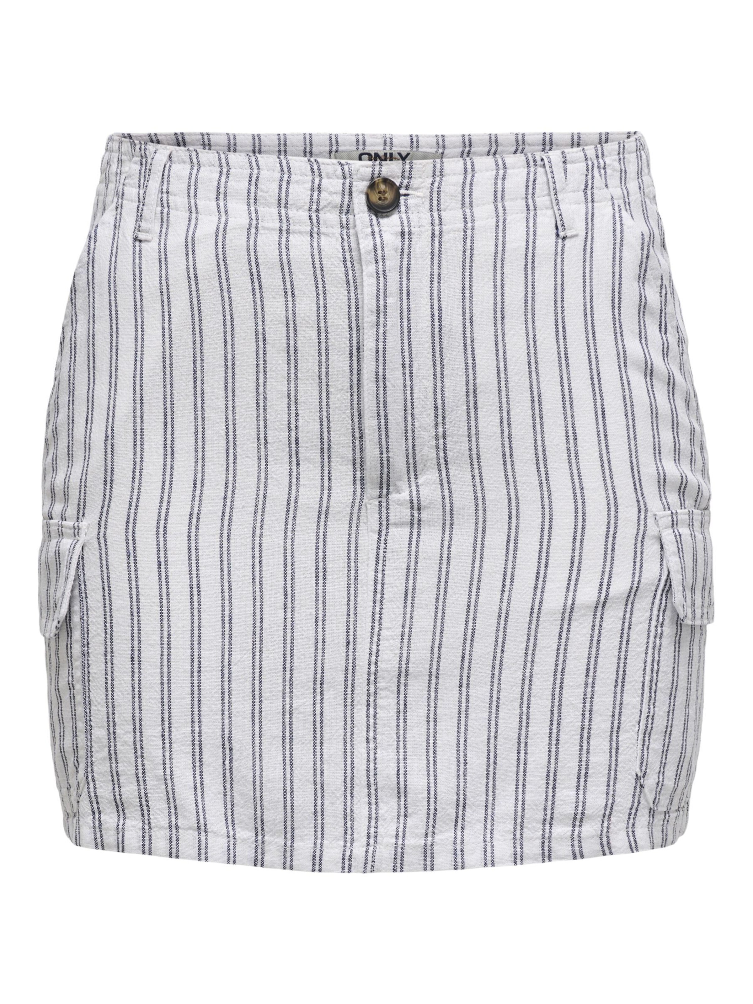 ONLY Rok in Wit: voorkant