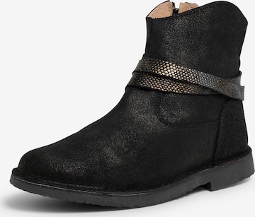 Pisamonas Stiefel in Schwarz: Vorderseite