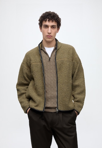 NORSE PROJECTS - Casaco de velo 'Bjerget' em castanho
