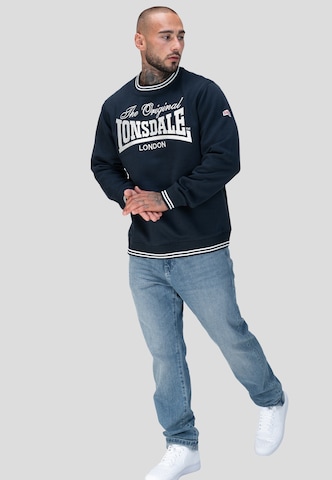 LONSDALE Sweatshirt 'Clifton' in Blue