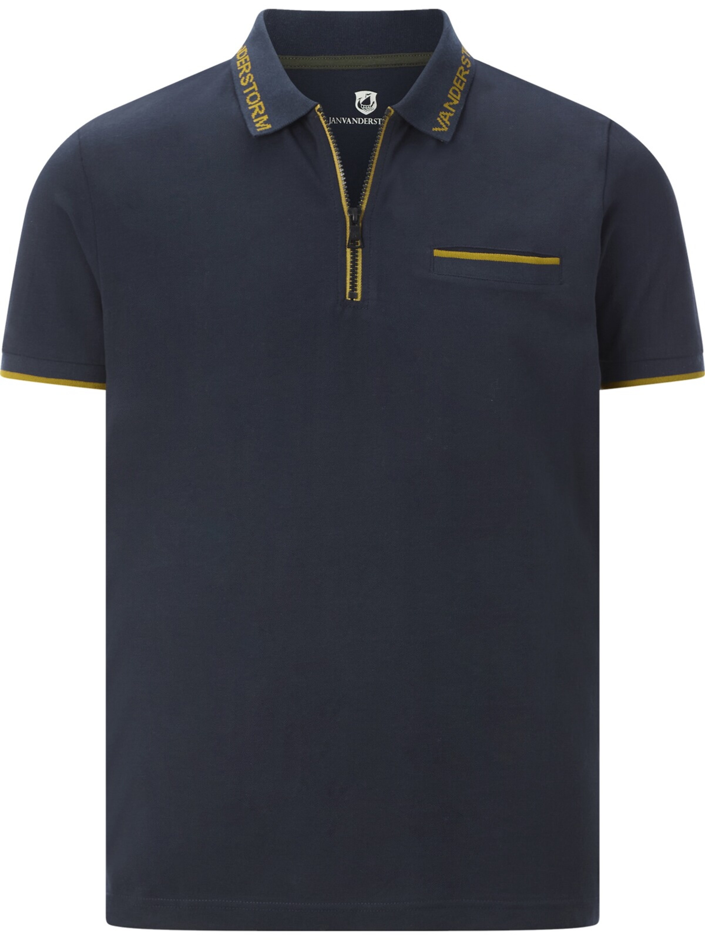 Jan Vanderstorm Shirt 'Morksen' in Blue: front