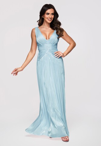 Ombre Evening dress in Blue: front