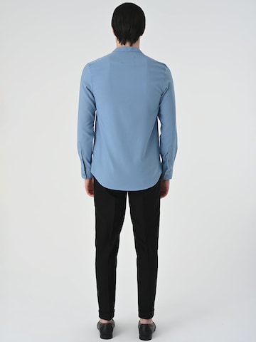 Coupe regular Chemise Antioch en bleu