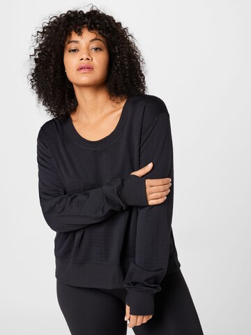 Tricou funcțional 'ELEMENT' de la NIKE pe negru: față