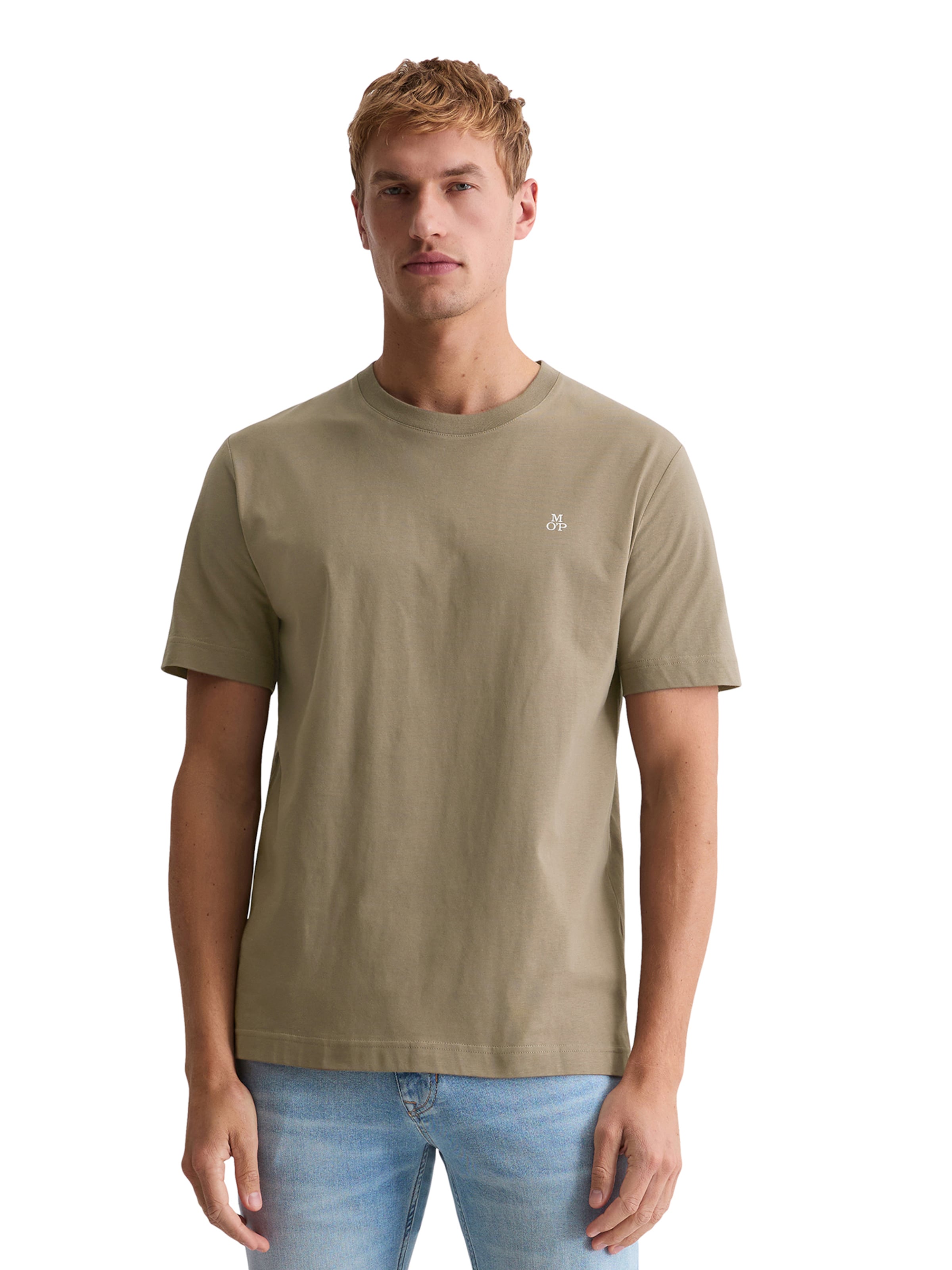 Marc O'Polo - Camiseta en marrón: frente