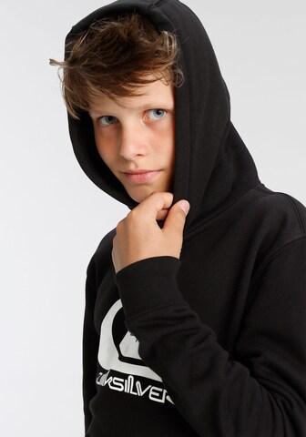 QUIKSILVER Athletic Sweatshirt in Black