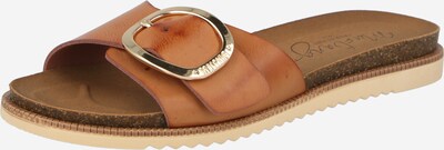 MUSTANG Pantolette in cognac, Produktansicht