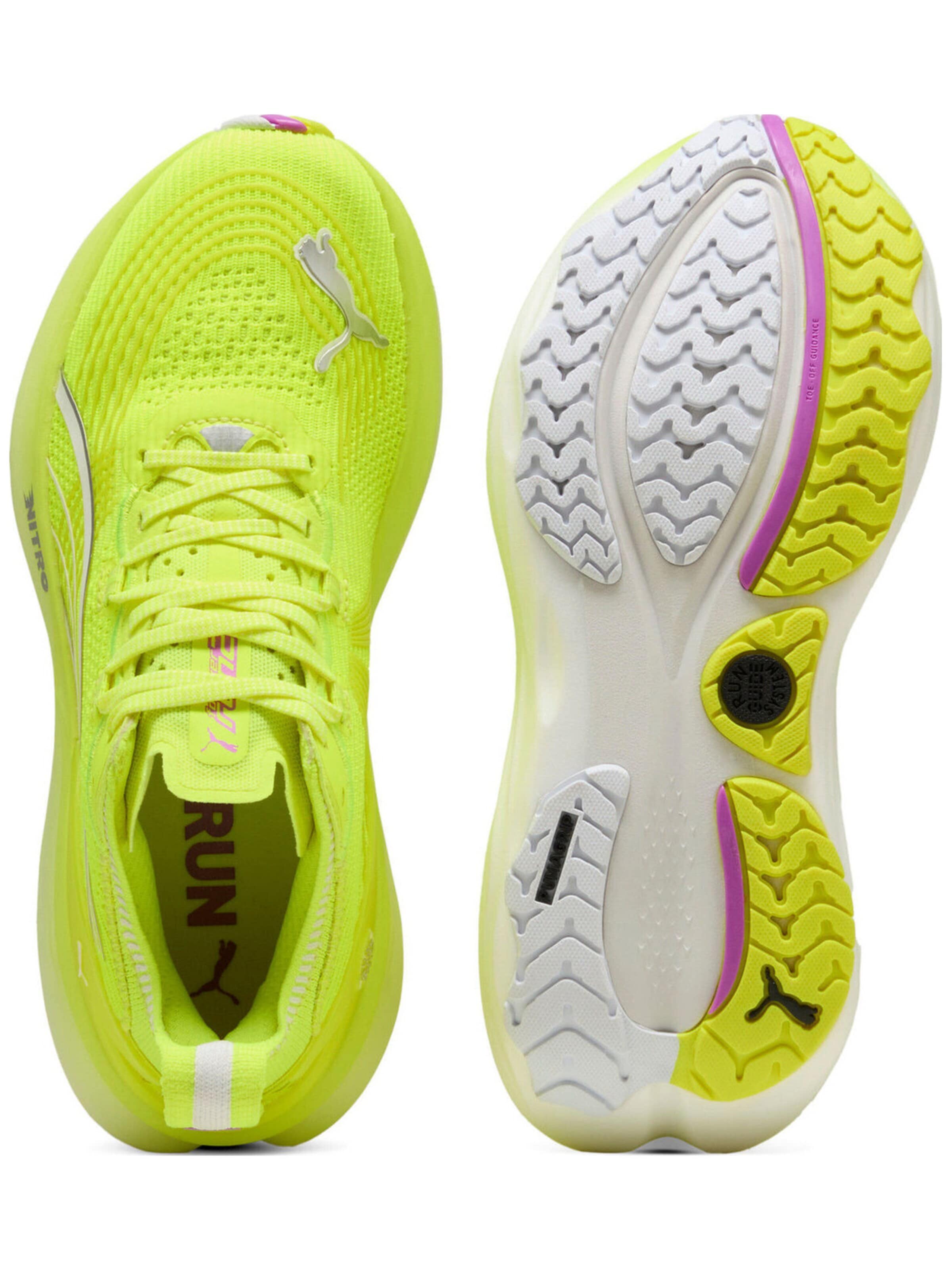 Scarpa sportiva 'Puma Foreverrun Nitro 2 Wn Alert' di PUMA in giallo