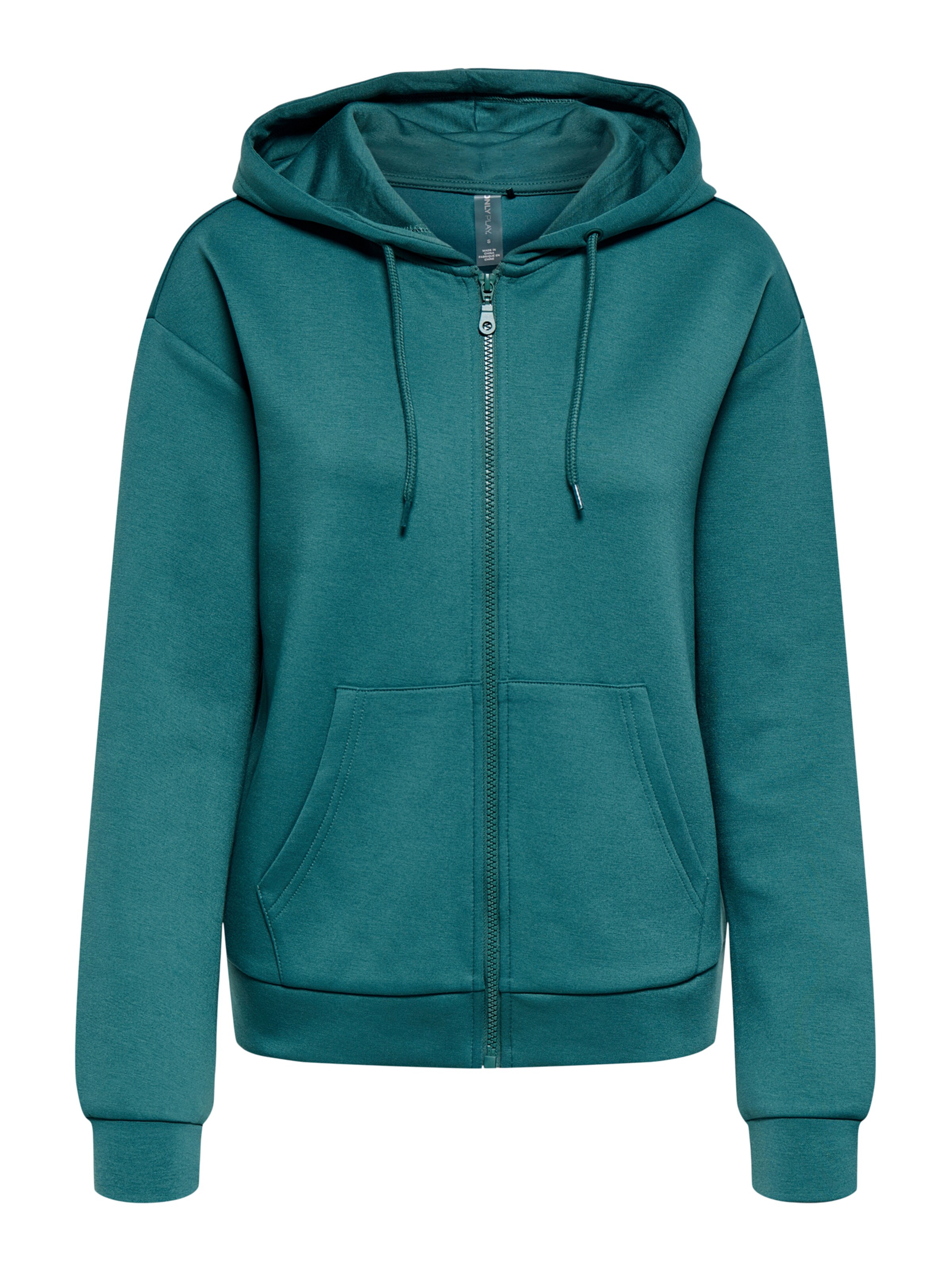 ONLY PLAY Sports sweat jacket 'ONPLounge' in Green: front