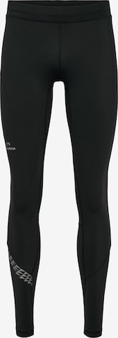 Newline Skinny Sportbroek 'Columbus' in Zwart: voorkant