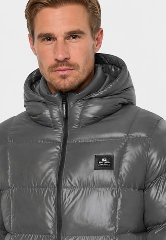 Rusty Neal Steppjacke in Grau