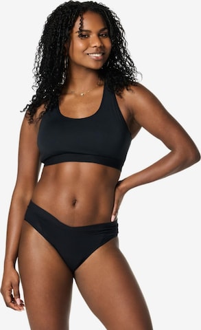 Moodies Undies Slip 'Cheeky Brief gemiddeld-zwaar' in Zwart: voorkant